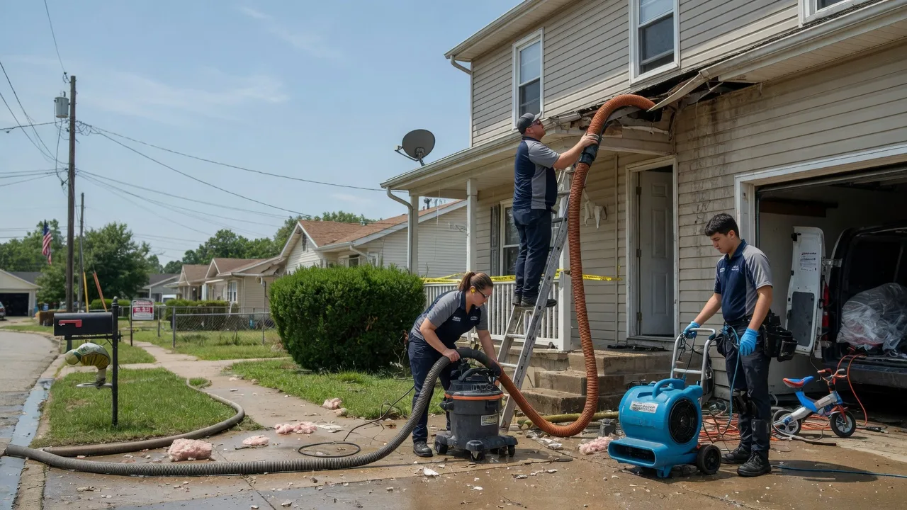 Water Damage Restoration in Newburgh, IN near me